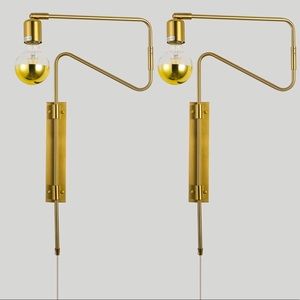 Gold Wall Mounted Lamps